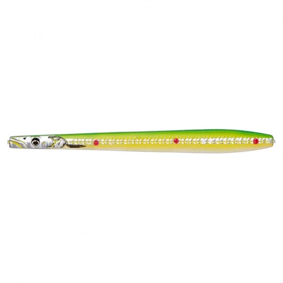Snabb leverans Savage Gear Line Thru Sandeel Nail 10cm 16g - Fluo Green