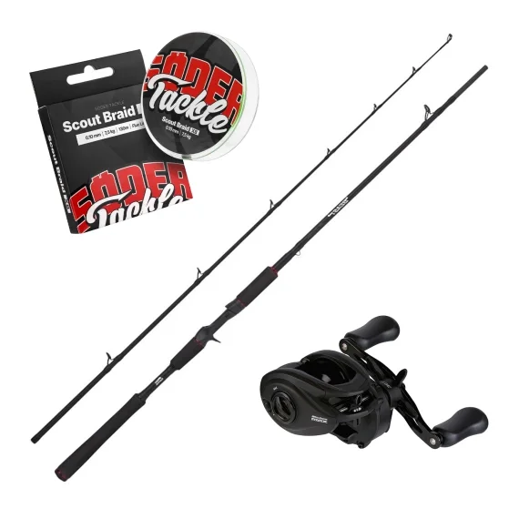 Köp online Abu Garcia Beast Pike 862XXH 50-200g Casting Combo