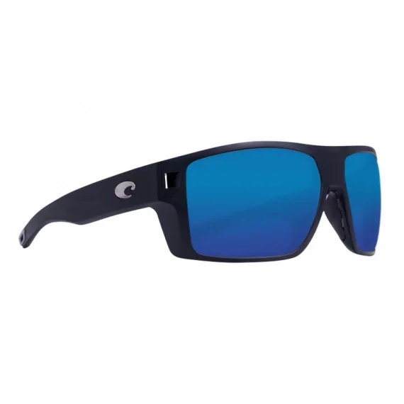 Costa DIEGO matte black - blue mirror 580P Kundfavorit