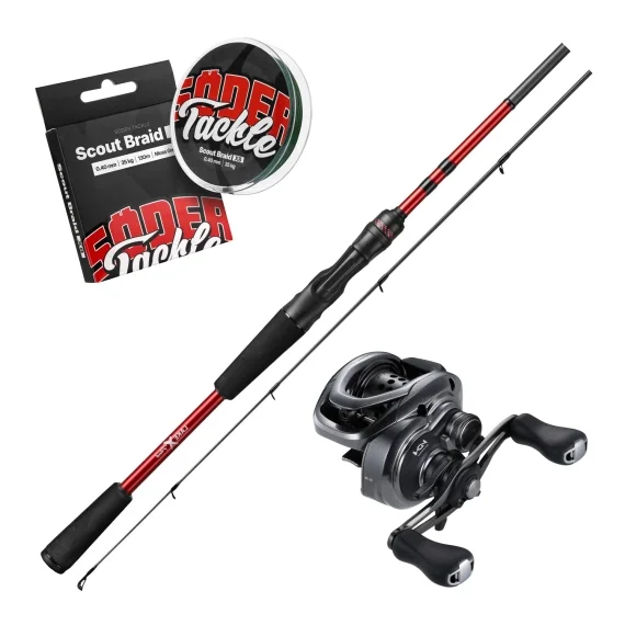 Outlet Lake X Perch 7'2'' X-Fast Action ML 5-25g Casting Combo