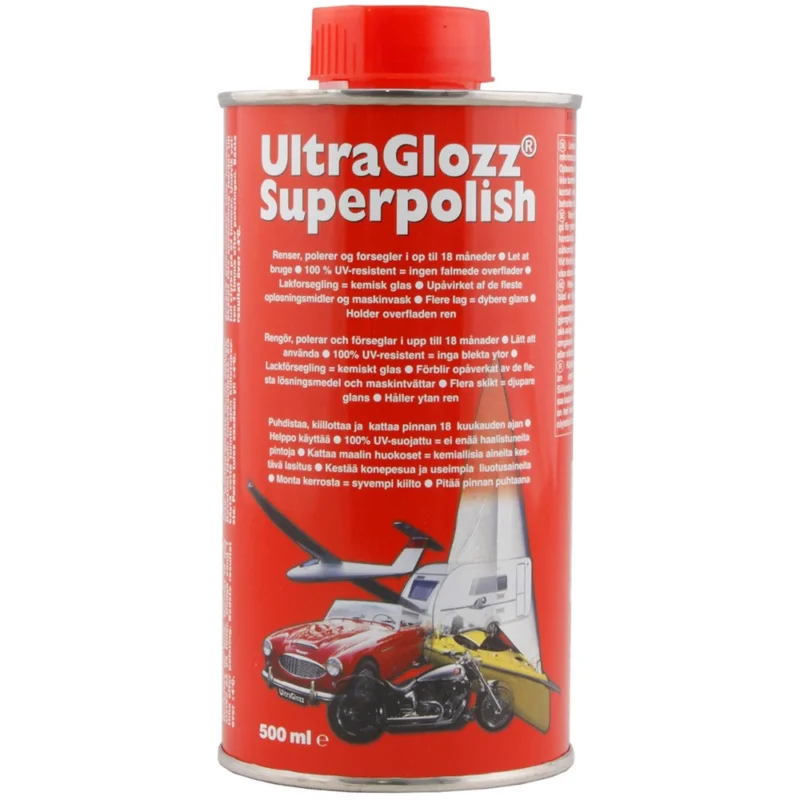 Bästa pris ULTRAGLOZZ SUPERPOLISH 0.5L