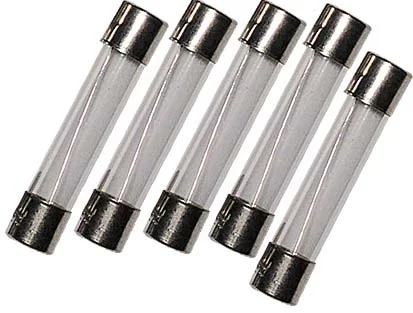GLASSÄKRING 5ST 5AMP 32MM Snabb frakt