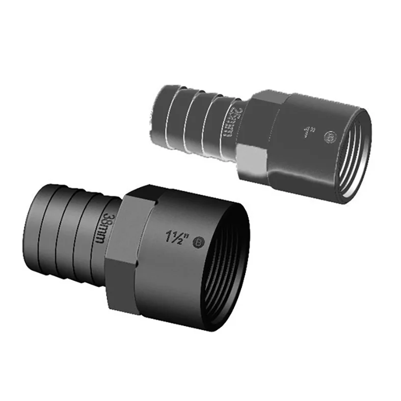 3/4 SLANGNIPPEL 19MM INV.GÄNGA SVART TRUDESIGN Snabb leverans