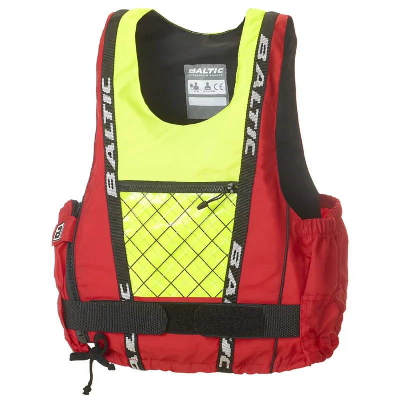 BALTIC DINGHY PRO JOLLE & KAJAKVÄST 25-40 KG UV-GUL Expressleverans