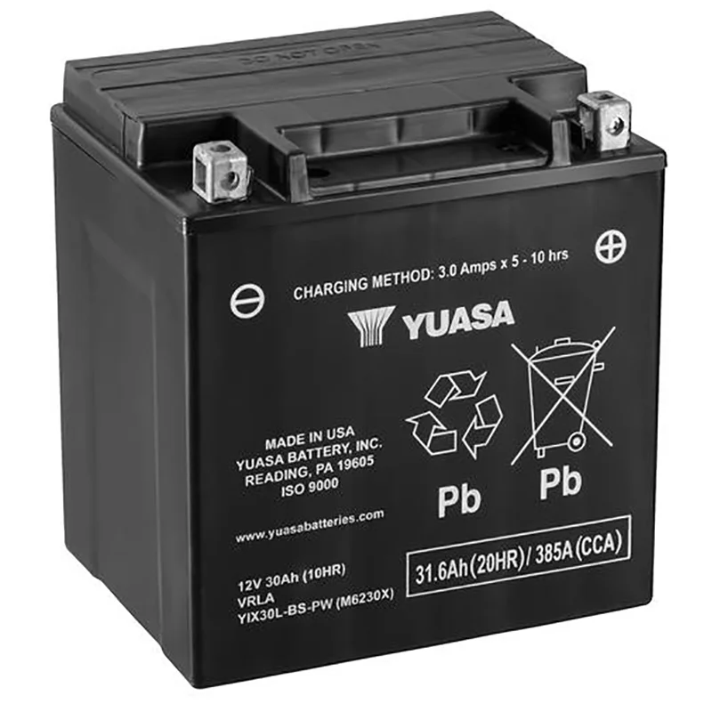 BATTERI YUASA 30AH AGM VATTENSKOTER I lager