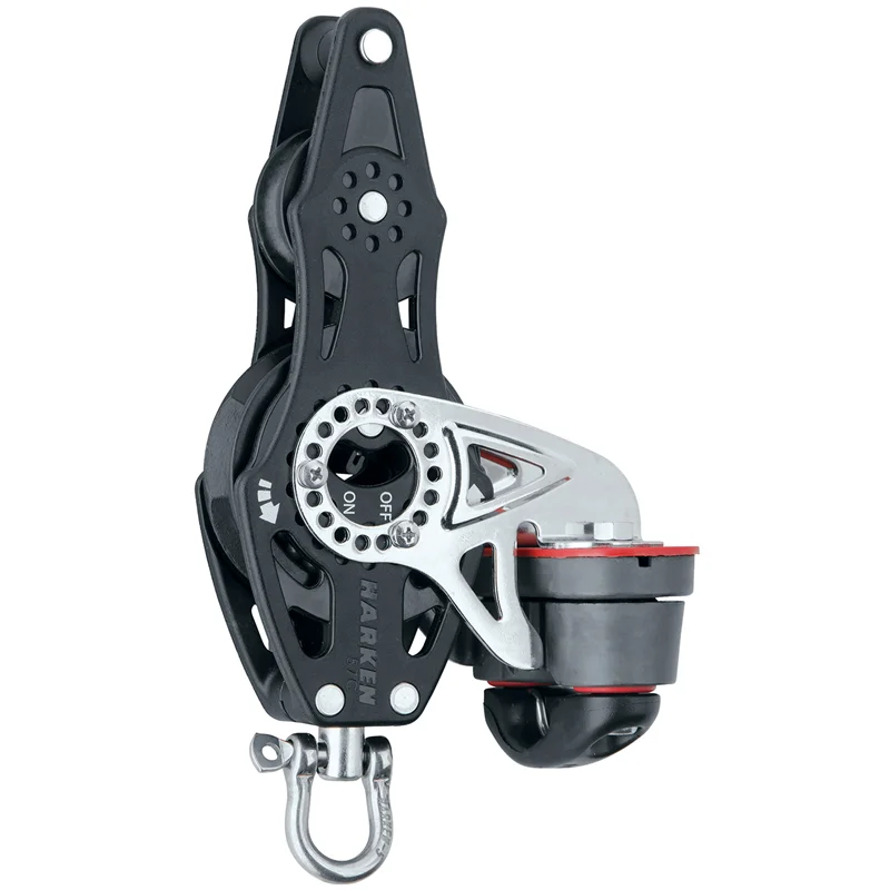 Nyhet HARKEN 57MM CARBO FIOLBLOCK SPÄRR+CLEAT