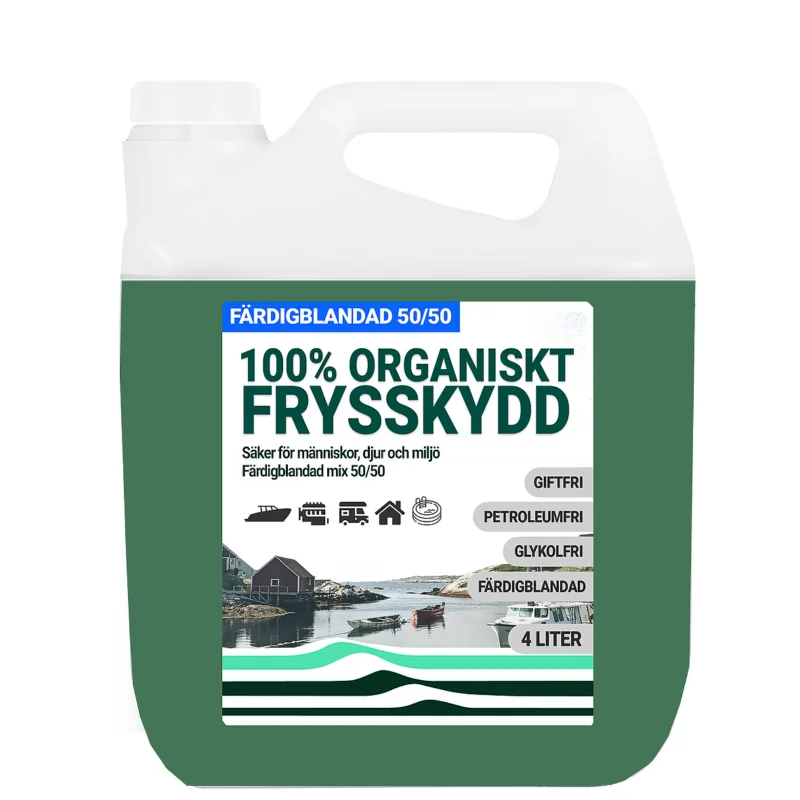 ORGANISK FRYSSKYDD FÄRDIGBLANDAD 50/50 4L Bästa pris