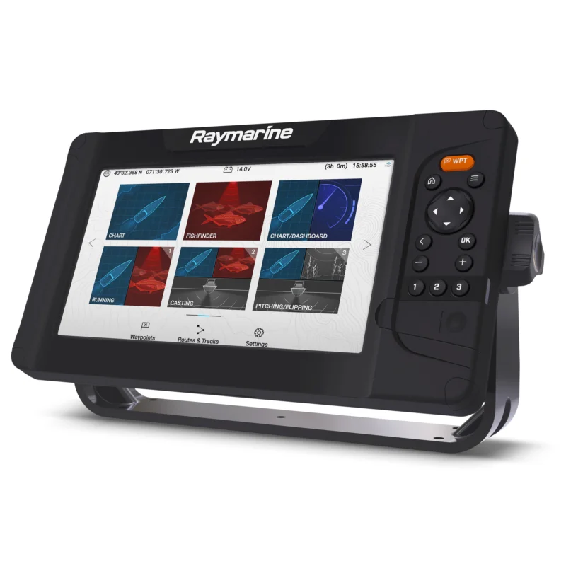 RAYMARINE ELEMENT 9 S INKL. LIGHTHOUSE SJÖKORT NORRA EUROPA Erbjudande