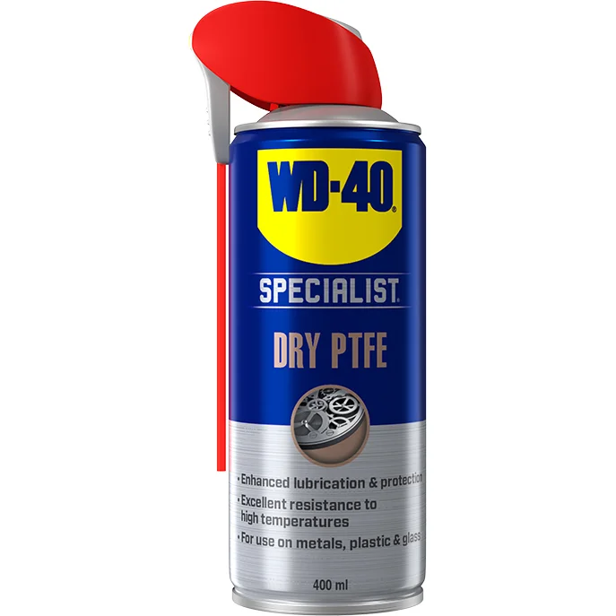 Billig WD-40 DRY PTFE LUBRICANT 400ML