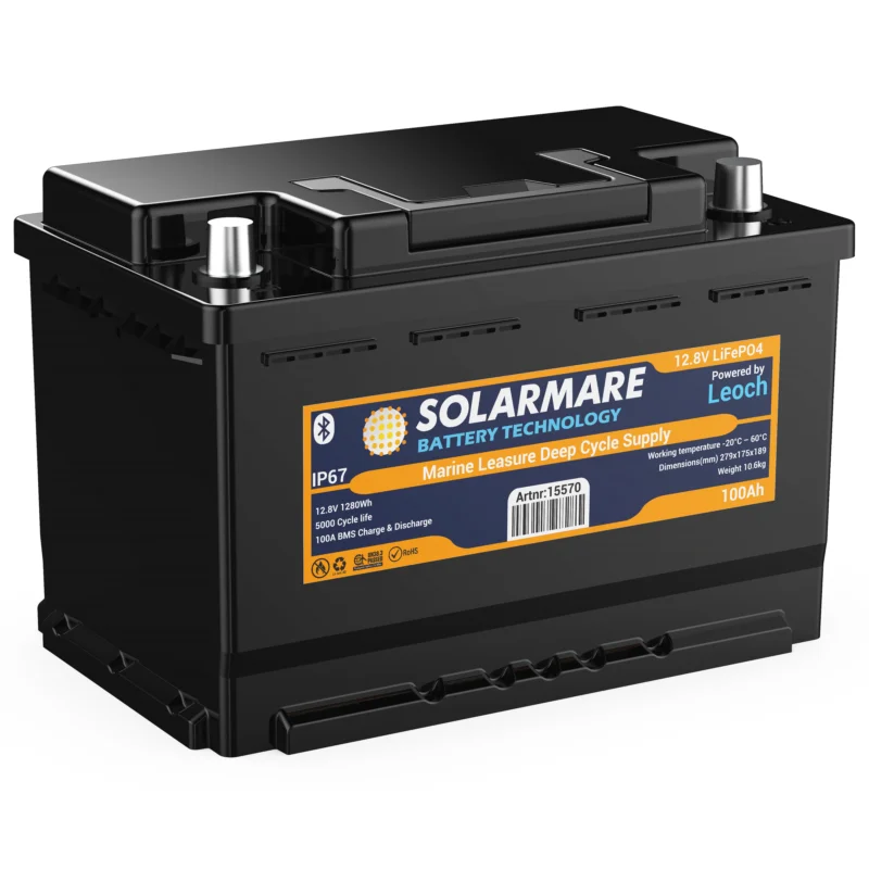 SOLARMARELITIUM DEEP CYCLE BT 100AH Sänkt pris