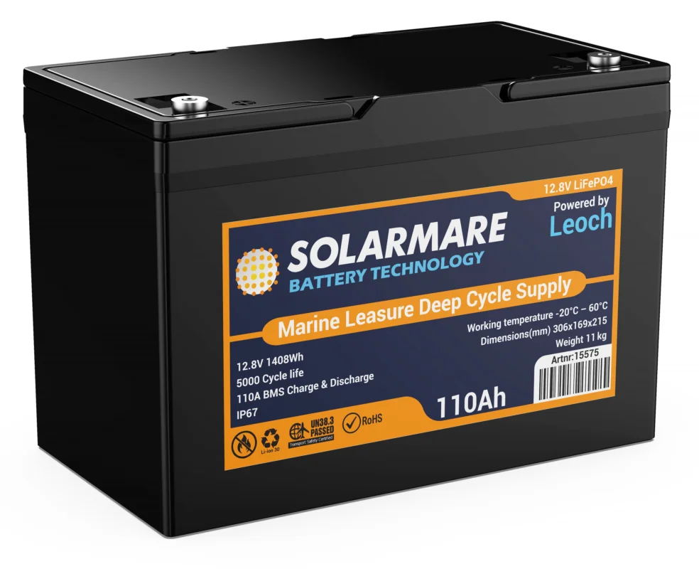 Begränsat erbjudande SOLARMARELITIUM DEEP CYCLE 110AH