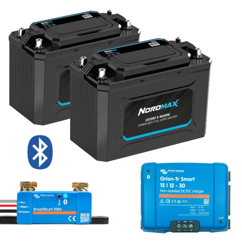 Billigare LITIUM NORDMAX 210Ah STARTKIT +