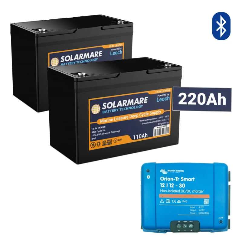 Kampanj LITIUMPAKETPAKET 220AH SOLARMARE