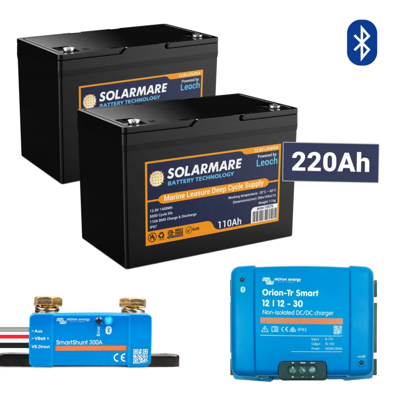 LITIUMPAKET+ 220AH SOLARMARE Billig