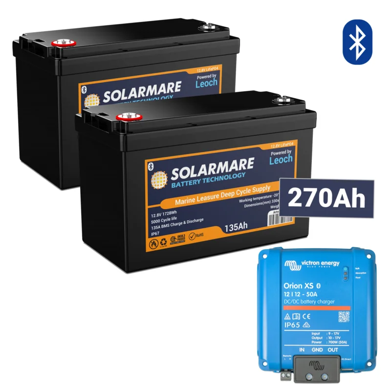 LITIUMPAKET 270AH SOLARMARE Fynd