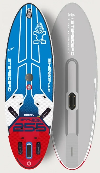 Starboard Airplane 255 x78 Center Fin Deluxe Dc (Freeride/Uppblåsbar) Trygg betalning