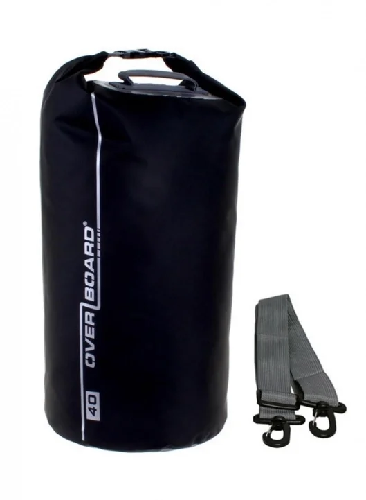 Overboard vattentät väska 40 liter svart Premium