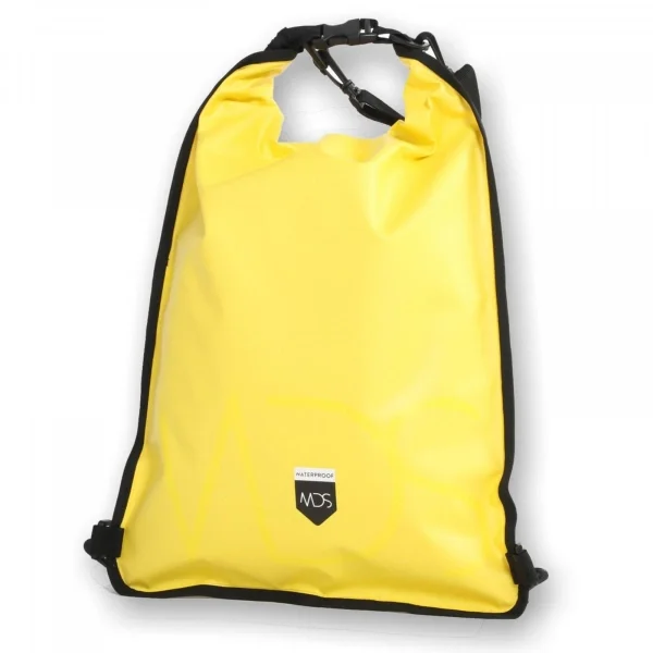 MDS waterproof Dry Pouch Backpack 15 Liter Yellow Säker betalning