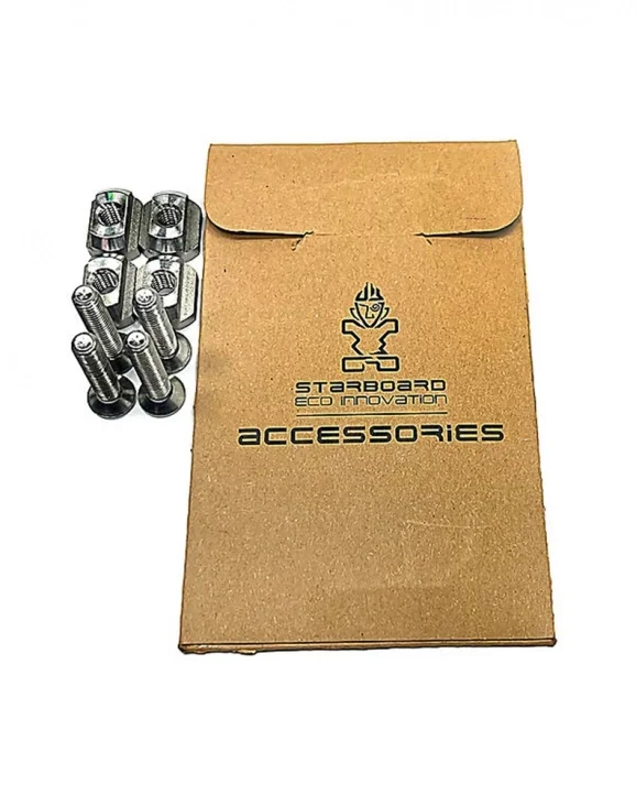 Sista chansen Starboard Screws Set For Airfoil Aluminium Version