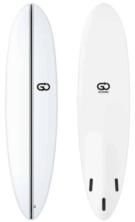 Fri frakt GO Softboard 7.6 Surf Range Soft Top Surfboard