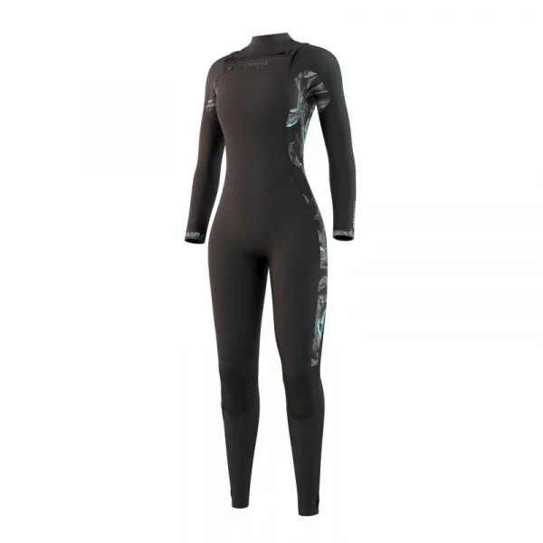 Mystic Dazzled Fullsuit 5/3mm Double Fzip Women Black (utgående), endast XL kvar Rea