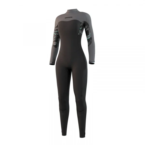 Mystic Dazzled Fullsuit 5/3mm Bzip Women Black (utgående), endast XL kvar Endast idag