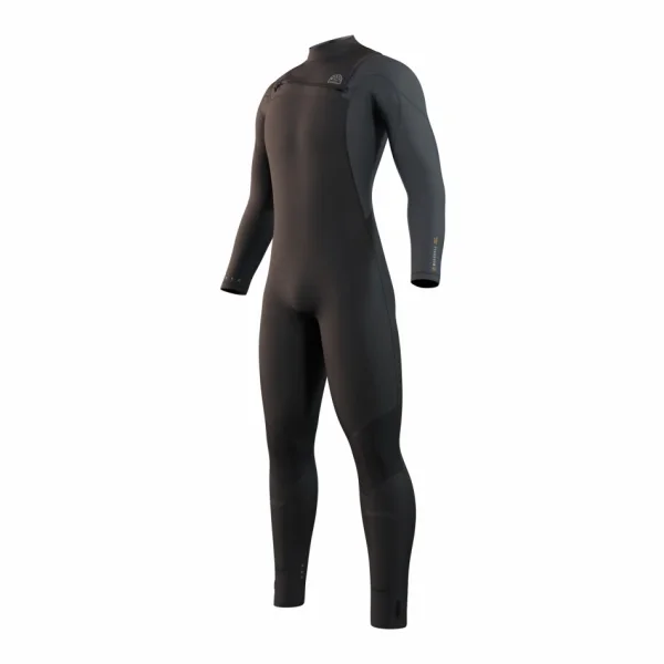 Våtdräkt Herr 4/3 Mystic Marshall Fzip Black/ Grey 2022 Extra rabatt