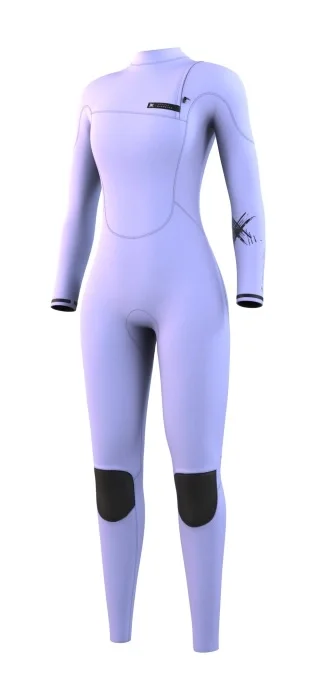 Beställ nu Mystic The One Fullsuit 3/2mm Zipfree Women Pastel Lilac