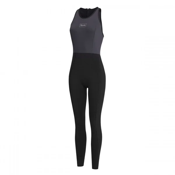 Mystic Lunar Long John 2/2mm Bzip Women Black Handla nu