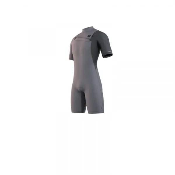 Begränsat erbjudande Våtdräkt Herr 3/2 Mystic Marshall Shorty Fzip Light Grey