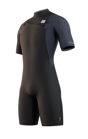 Våtdräkt Herr 3/2 Mystic Marshall Shorty Fzip Black Sänkt pris