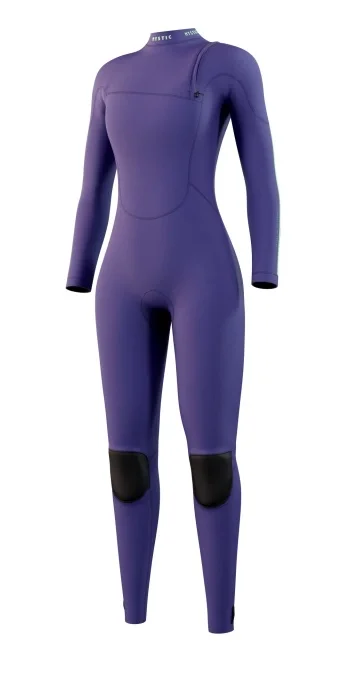 Mystic The One Fullsuit 4/3mm Zipfree Women Purple Sista chansen