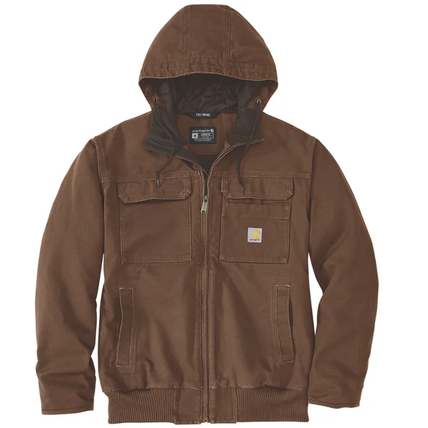 Bästa pris Carhartt M's Washed Duck Insulated Active Jacket Red Duck