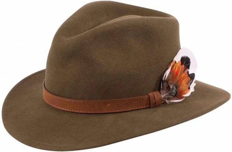Köp nu Richmond Felt Hat Olive