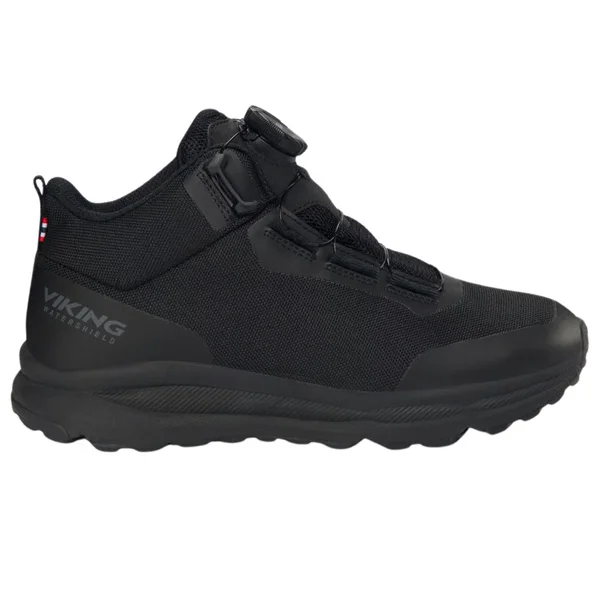 Men Stride Mid Fleece BOA Waterproof Black Populärt val