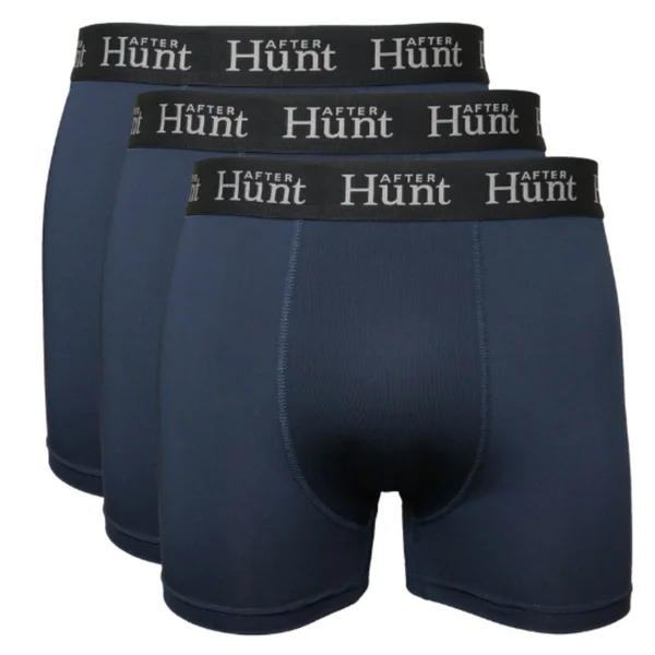 Kampanj Mens Boxer Underwear Short 3-pack Dark Blue