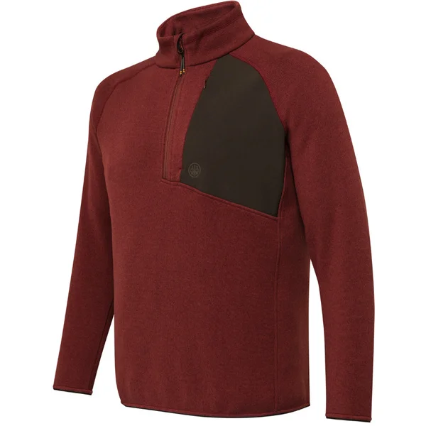 Snabb leverans M's Abisko Half Zip Fleece Madder Brown