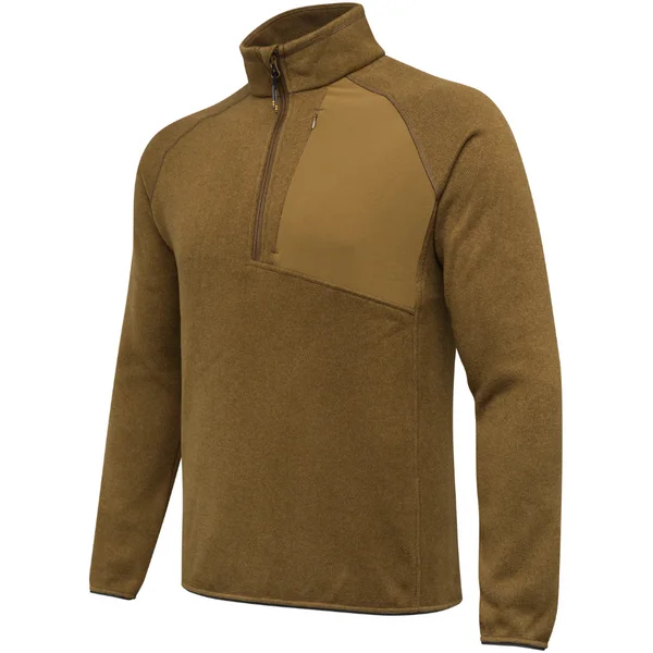 M's Abisko Half Zip Fleece Otter Populär