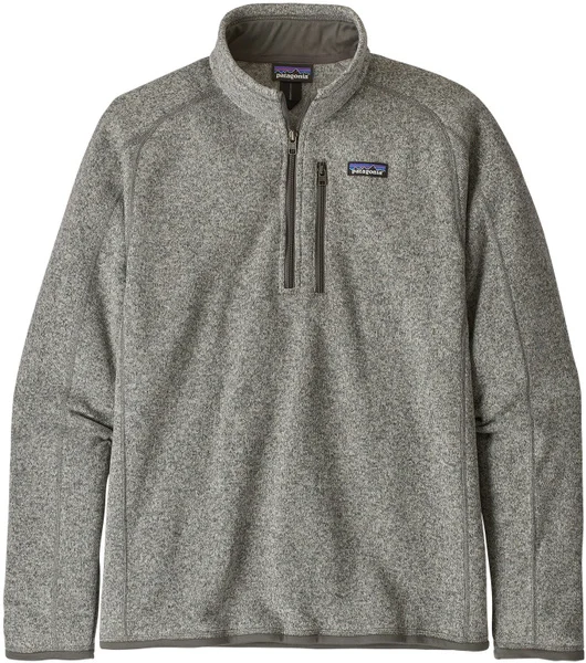 M's Better Sweater 1/4 Zip Stonewash Endast idag