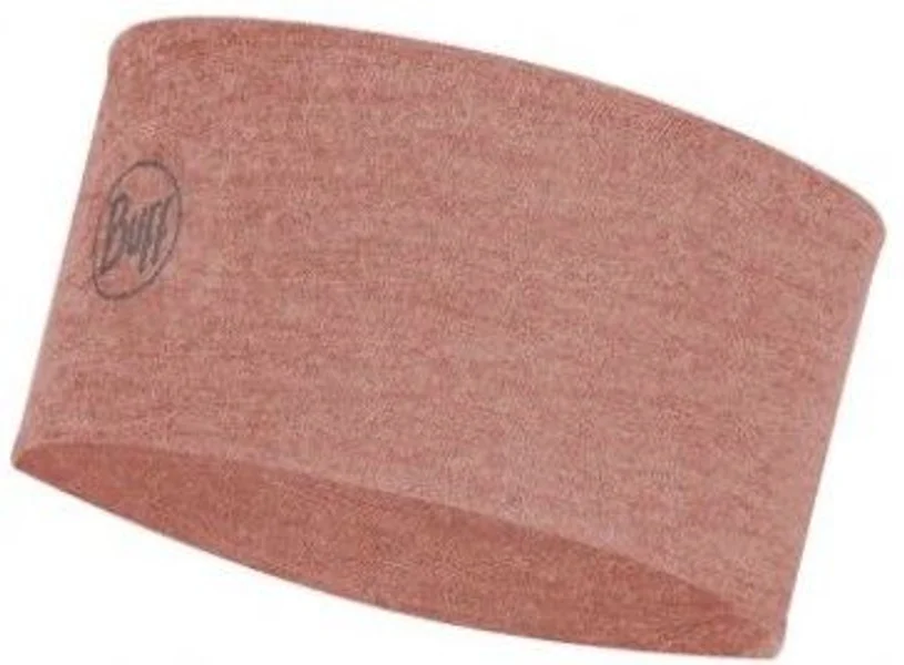 Midweight Wool Headband Rosewood Melange Billigare