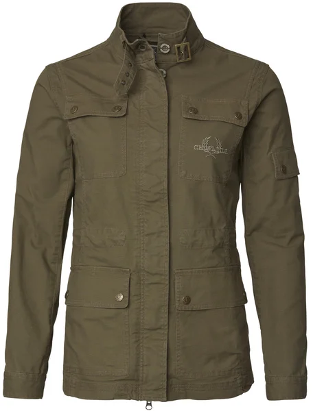 W's Devon Coat Green Rabatter