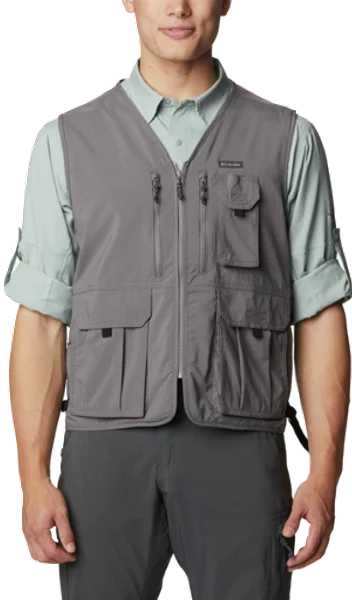 Expressleverans M's Silver Ridge Utility Vest City Grey