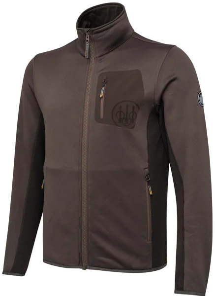 M's Smartech EVO Fleece Jacket Brown Bark Billig