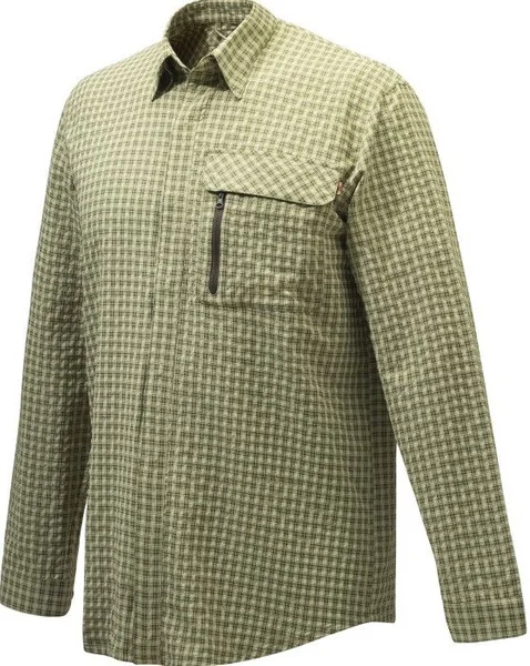 Endast idag M's weight Shirt Green Check