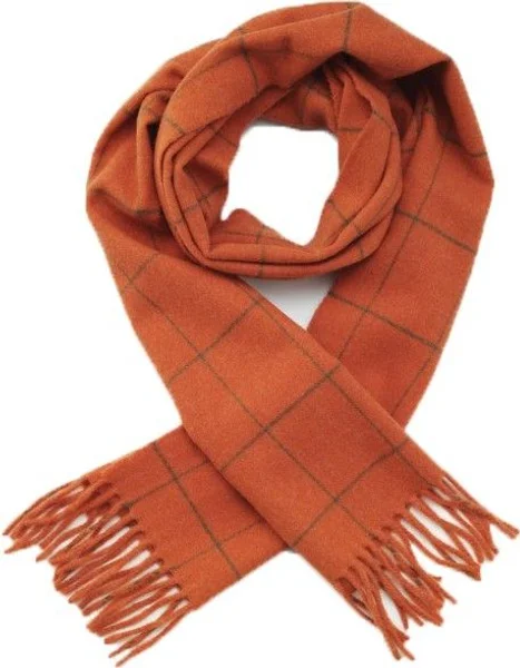 risnedsättning Woodland Scarf Orange Green
