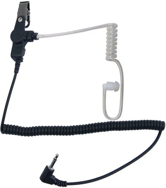 Kampanjpris PRO-AT35L Öronmussla med luftslang (Vinklad 3.5 mm L)