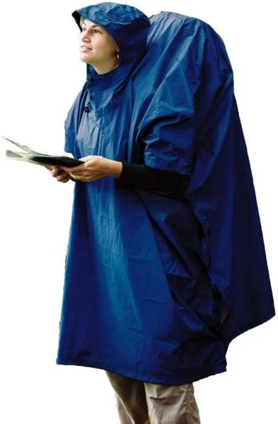 Tarp Poncho Nylon Blue Erbjudandepris