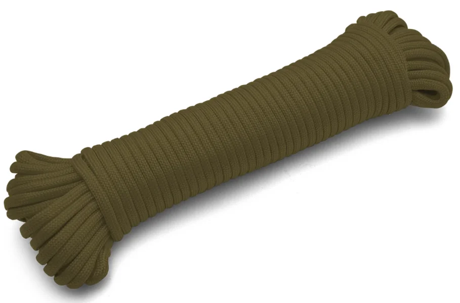 Nylon Paracord 15M Olive Beställ nu