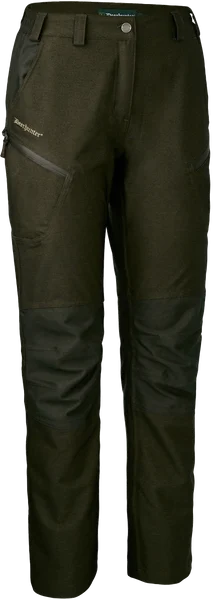 Lady Chasse Trousers Olive Night Melange Sista chansen