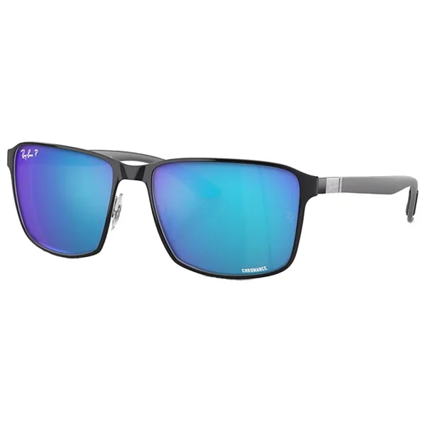 Lågt pris RB3721CH Black On Silver Green Mir Blue Polar